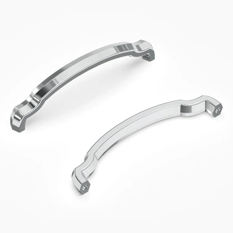 Hickory Hardware Veranda Kitchen Cabinet Handles, Solid Core Drawer Pulls for Cabinet Doors (Set of 10)