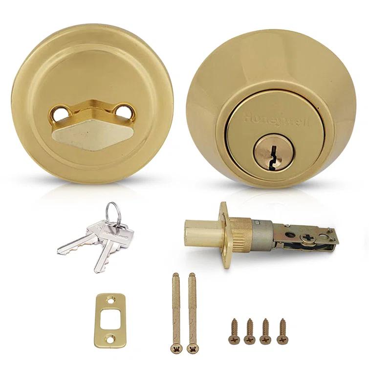Honeywell Single Cylinder Deadbolt