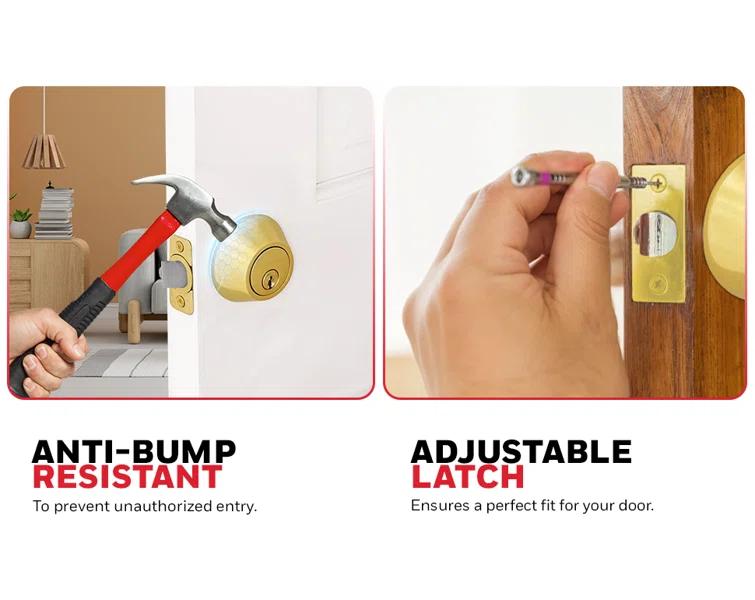 Honeywell Single Cylinder Deadbolt