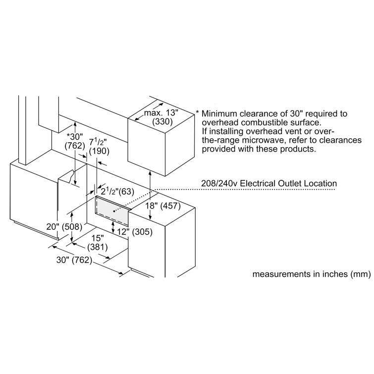 30' 100 Series Bosch Range Electric US