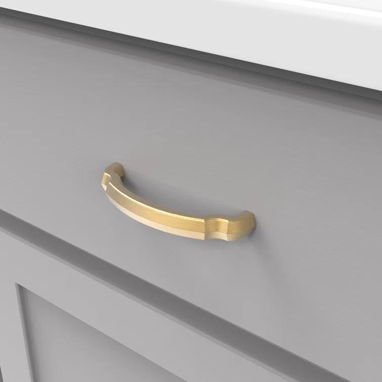 Hickory Hardware Veranda Kitchen Cabinet Handles, Solid Core Drawer Pulls for Cabinet Doors (Set of 10)