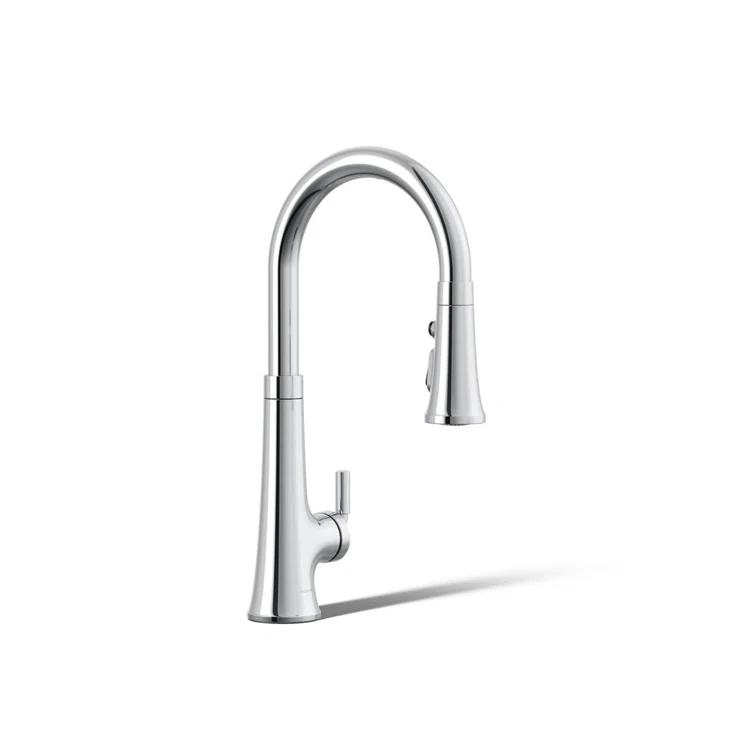 Tone™ Touchless Pull-Down Kitchen Sink Faucet with Voice Activation and Three-Function Sprayhead