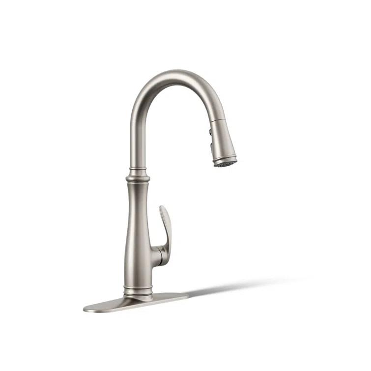 Bellera™ Pull Down Single Handle Kitchen Faucet with Handle and Supply Lines