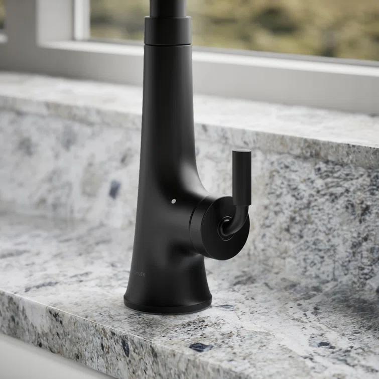 Tone Touchless Pull-Down Kitchen Sink Faucet with Three-Function Sprayhead