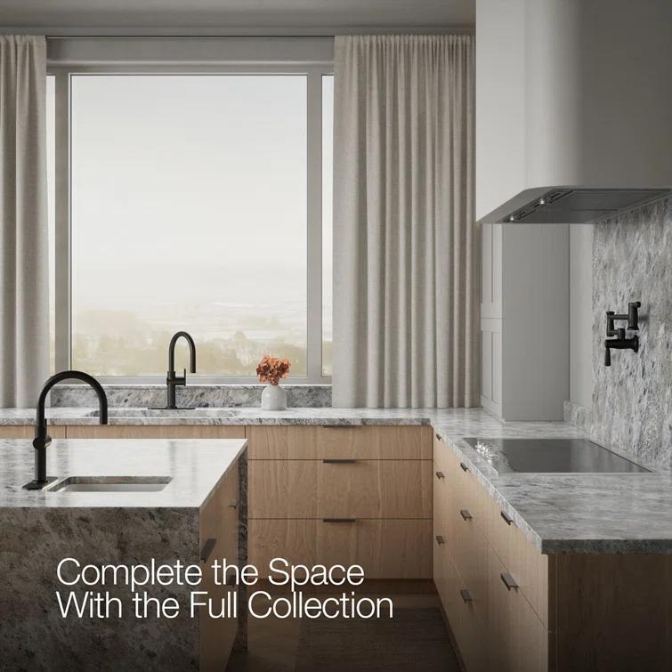 Crue Touchless Pull-Down Kitchen Sink Faucet with Three-Function Sprayhead