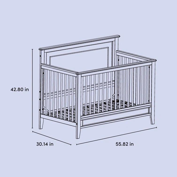 Solstice 5-in-1 Convertible Crib