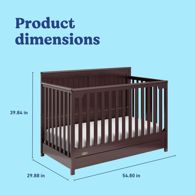Hadley 5-in-1 Convertible Crib