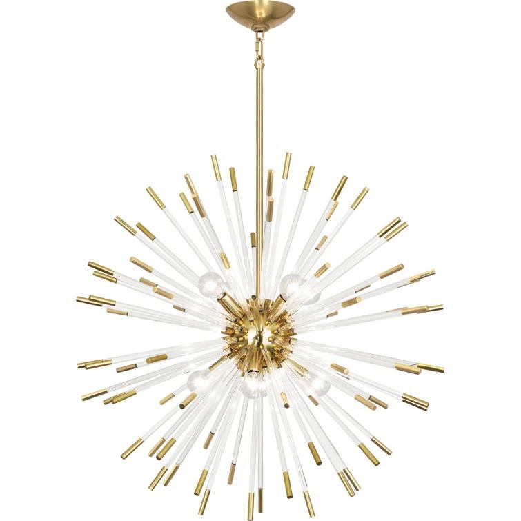 Andromeda 8 - Light Dimmable Sputnik Sphere Chandelier