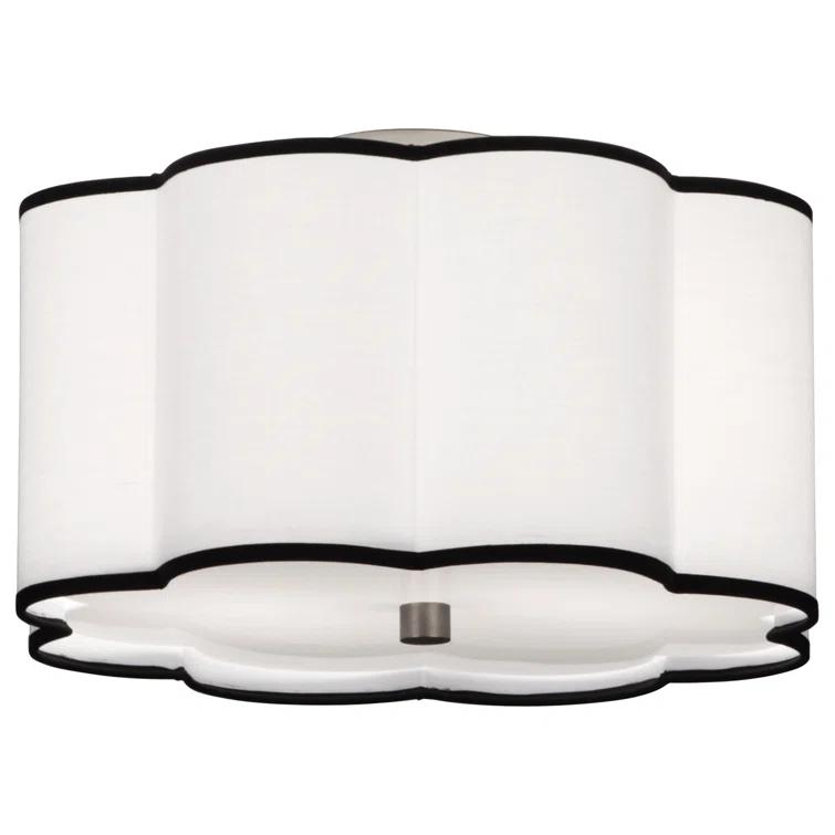 Tess Scalloped Flush Mount (16"-24")