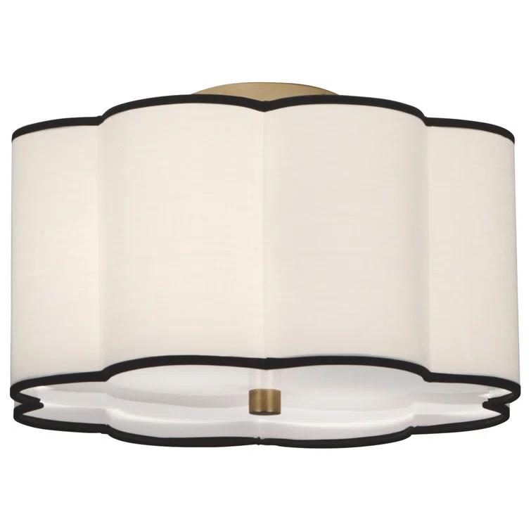 Tess Scalloped Flush Mount (16"-24")