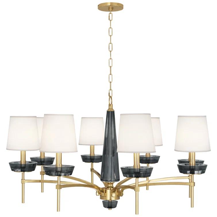 Robert Abbey Cristallo 8 - Light Classic / Traditional Chandelier