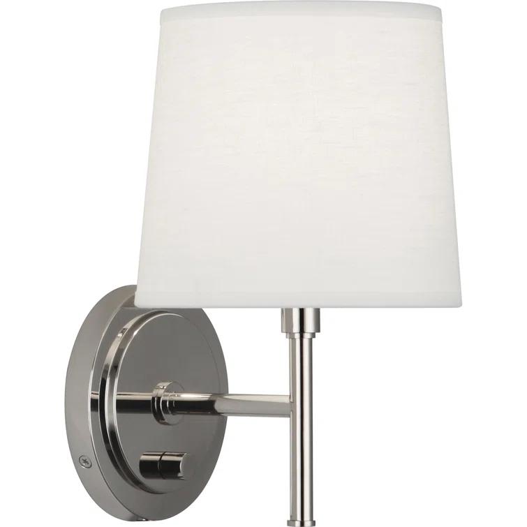 Bandit Solid Brass Plug-in Armed Sconce