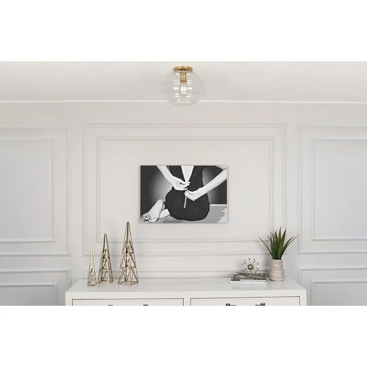 Horizon Glass Flush Mount