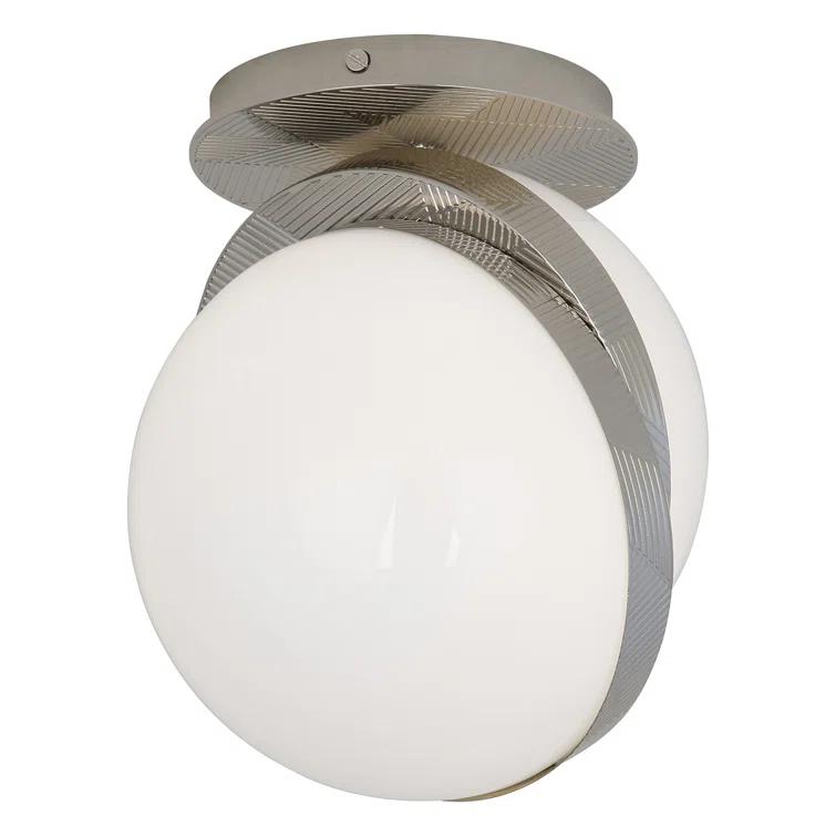 Deane Glass Globe Flush Mount (7")