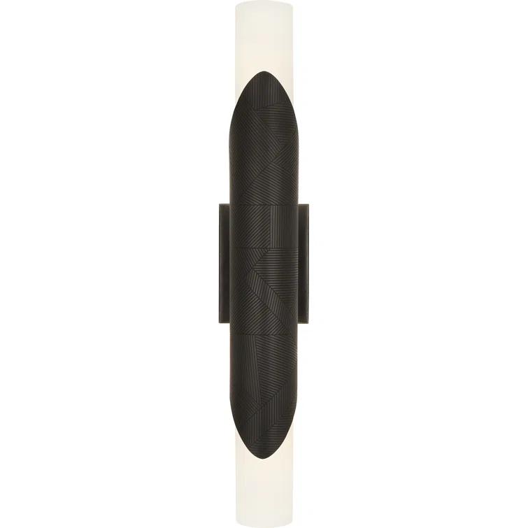 Deane Glass Double Tube Sconce (25'')