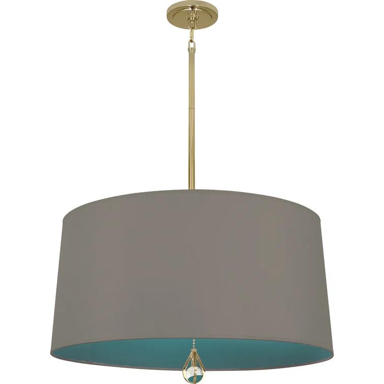 Robert Abbey Custis 3 - Light Drum Chandelier