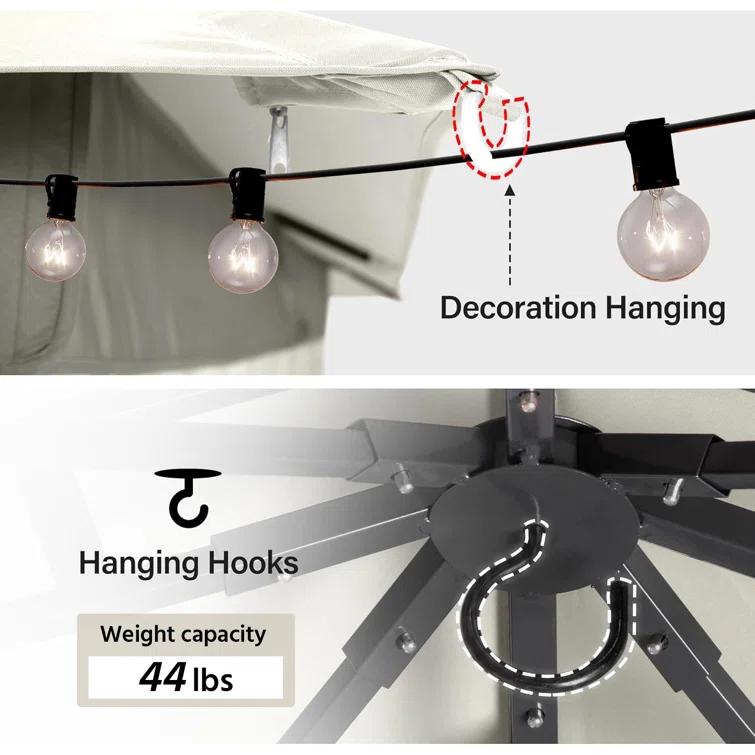 Steel Patio Gazebo