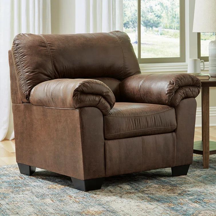 Antolin Faux Leather Armchair