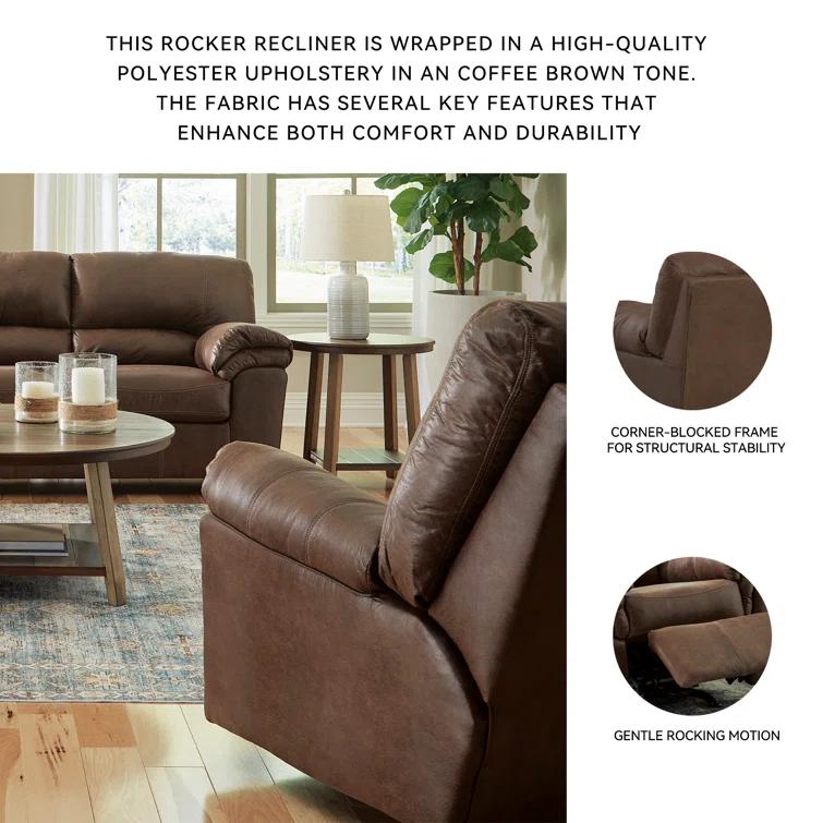 Antolin Faux Leather Recliner