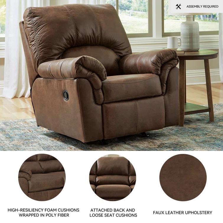 Antolin Faux Leather Recliner