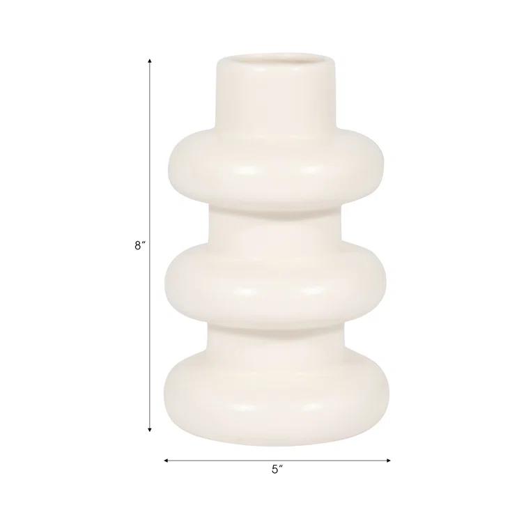 Anella 8'' Handmade Ceramic Table Vase