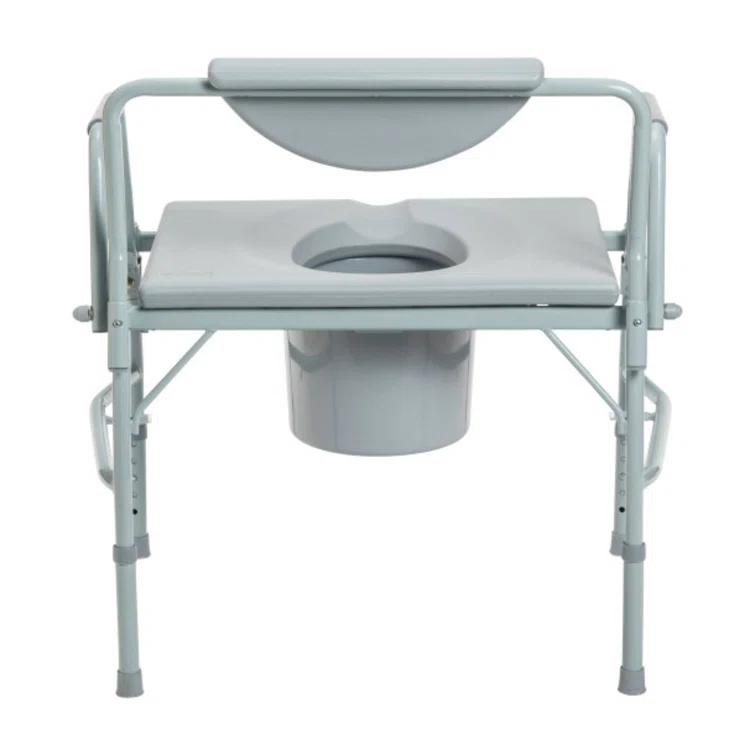 Drive Medical Bariatric Drop Arm Bedside Commode Chair 11135-1