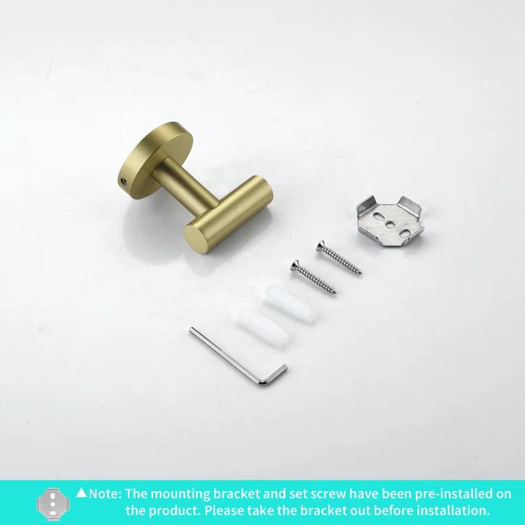 Wall Mounted Towel Hook (Set of 4)