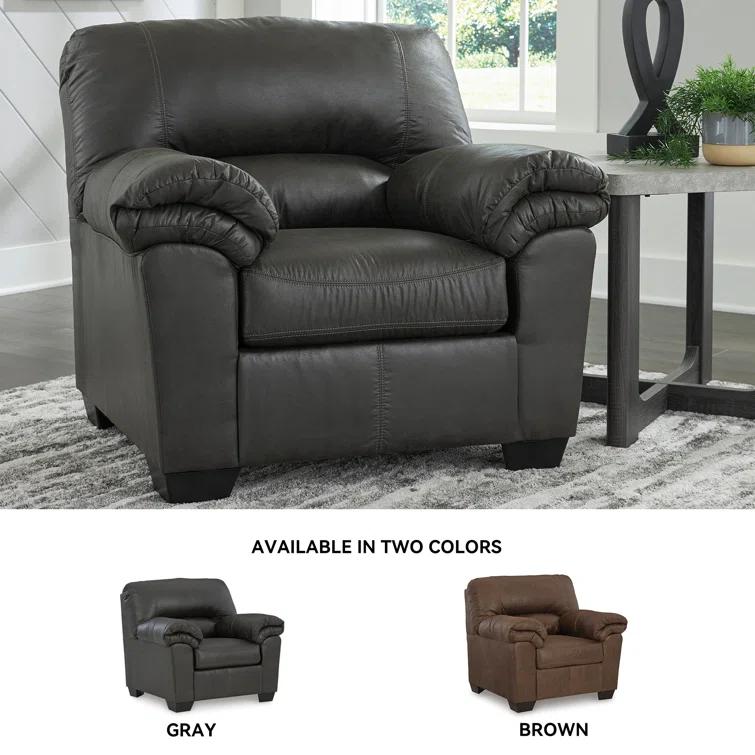 Antolin Faux Leather Armchair