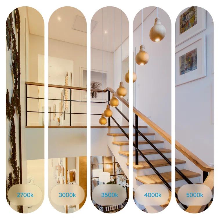 4" Slim Recessed LED, 9W, 5CCT Selectable, Dimmable