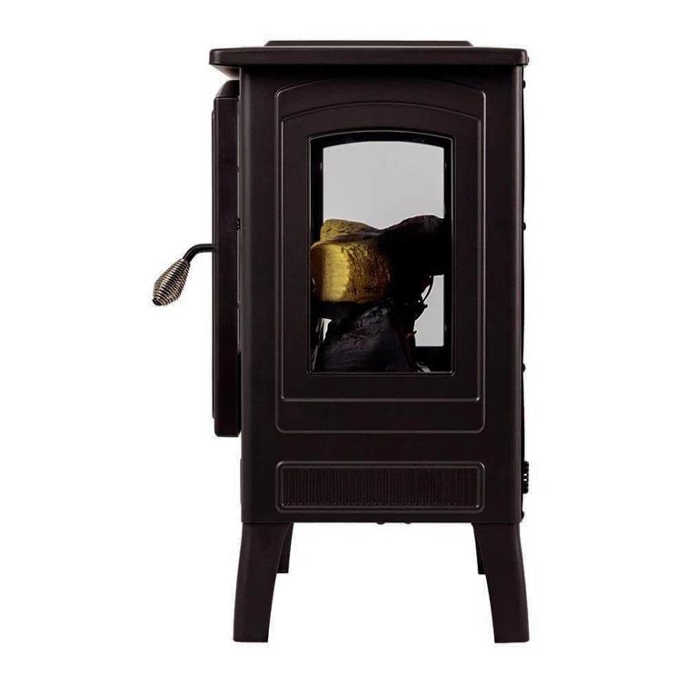 Country Living Smart Infrared Electric Fireplace Stove Heater, Alexa and Google Home Compatible