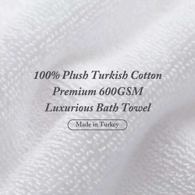 Turkish 100% Cotton Oversized Towel Set