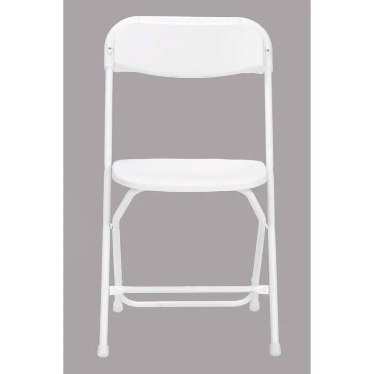 ZOWN Premium Commercial Plastic Stacking, Indoor/Outdoor Folding Chair