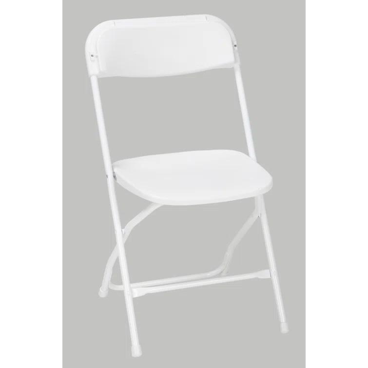 ZOWN Premium Commercial Plastic Stacking, Indoor/Outdoor Folding Chair