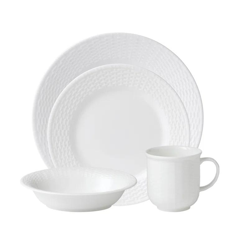 Wedgwood Nantucket Basket 10.8" Bone China Dinner Plate & Reviews | Wayfair