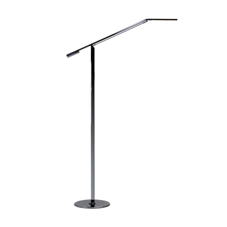 Koncept Technologies Inc Equo 56.75'' Chrome LED Task Floor Lamp