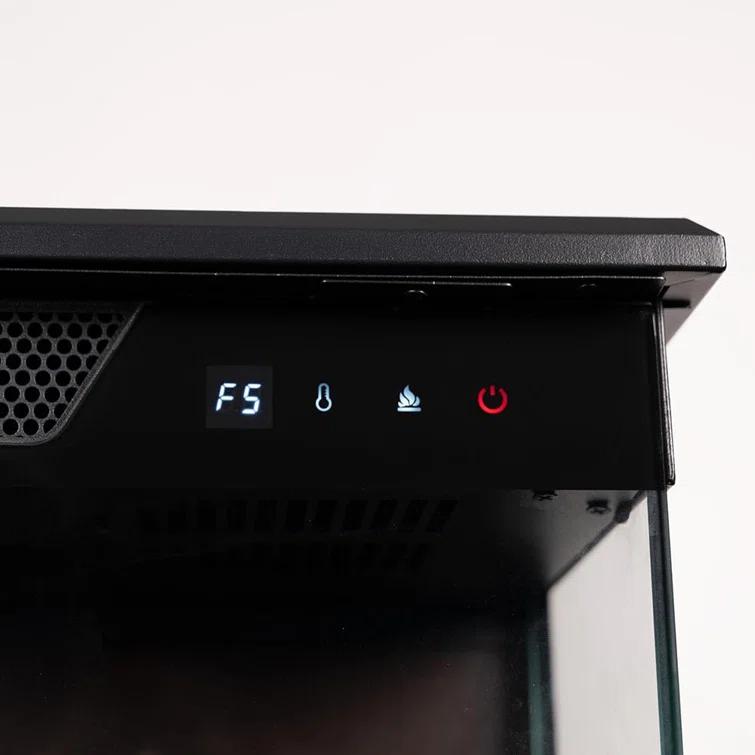 Modern Ember Skyline Smart 3-SidedElectric Fireplace Stove Heater