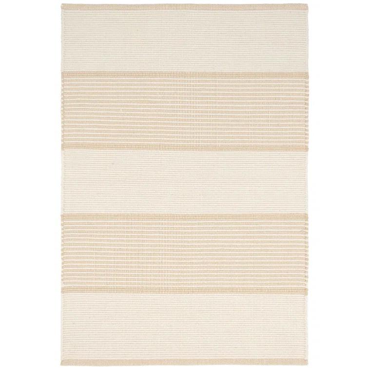 La Mirada Wheat Handwoven Cotton Rug