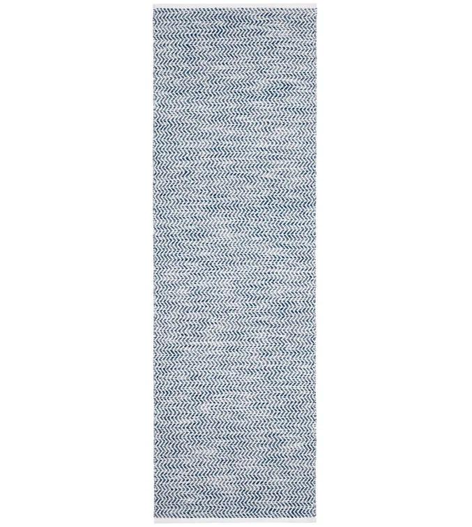 Coastal Blue Handwoven Indoor/Outdoor Rug