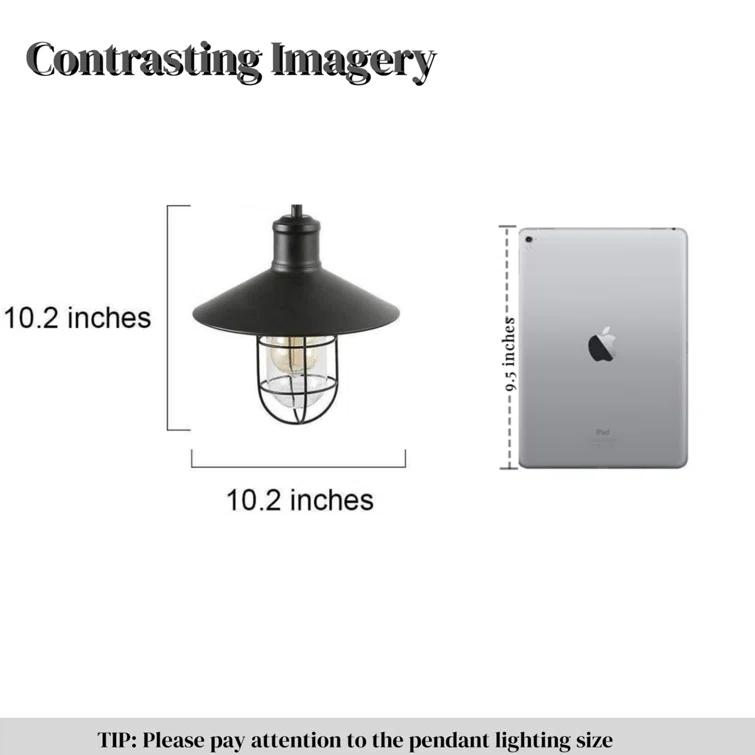 1 - Light Satin Black Single Pendant