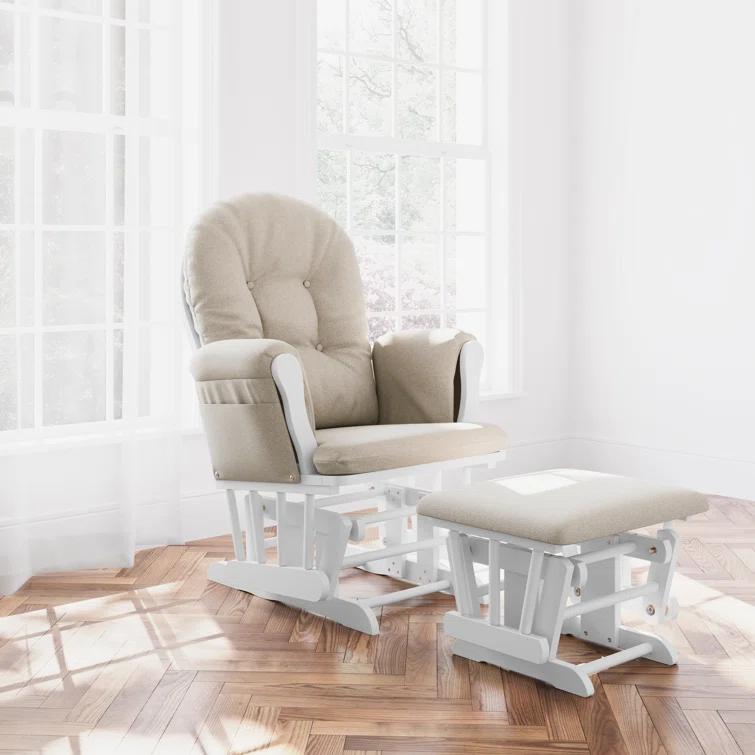 Hoop Glider with Ottoman