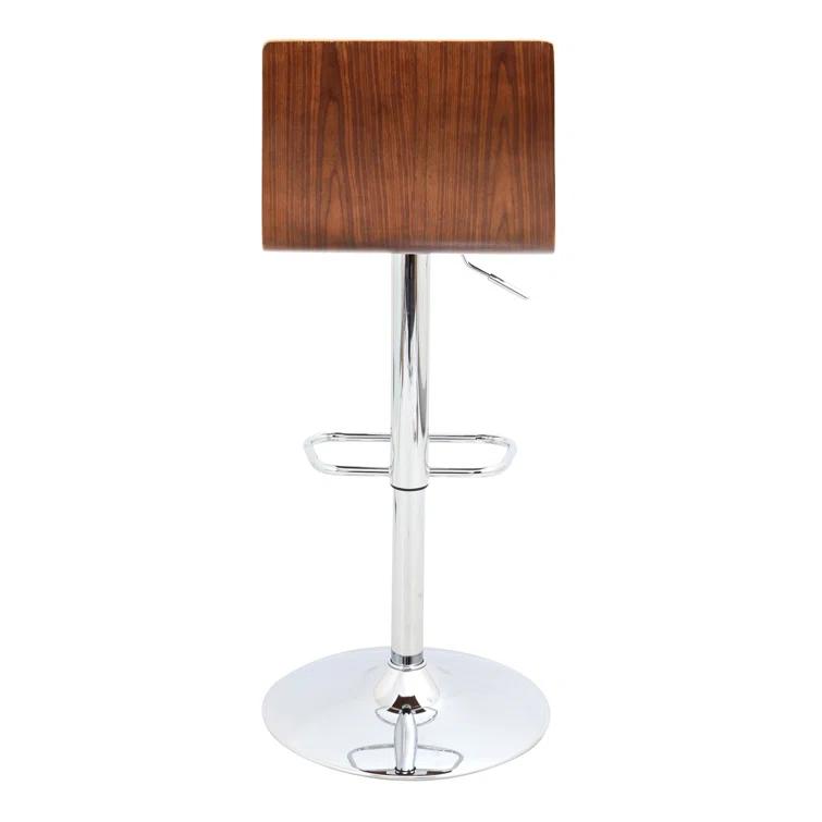 Vasari Swivel Upholstered Adjustable Height Counter Stool