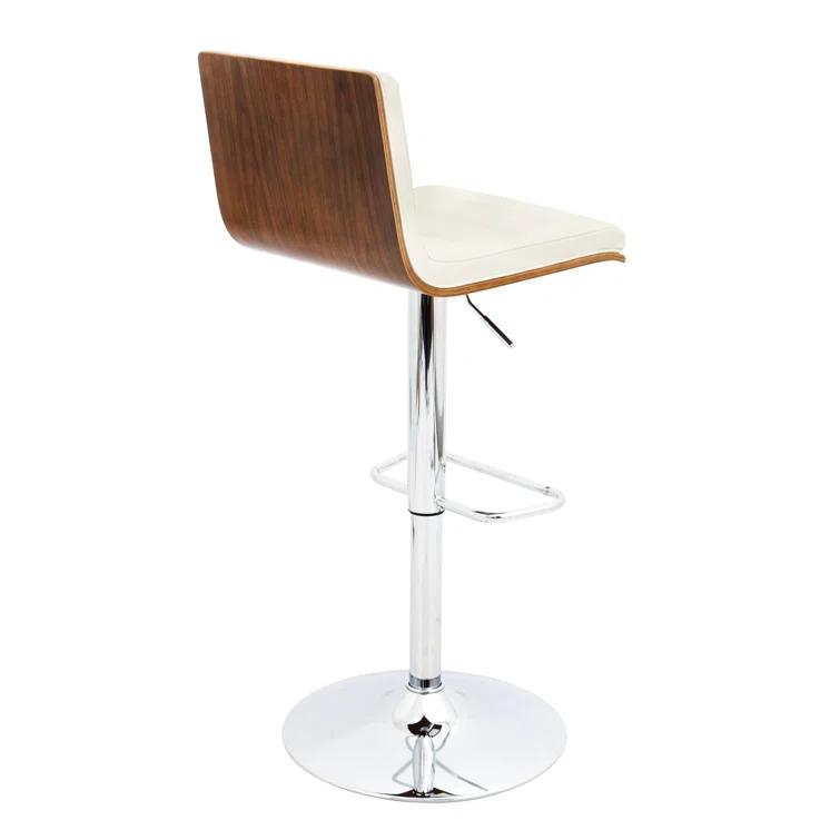 Vasari Swivel Upholstered Adjustable Height Counter Stool