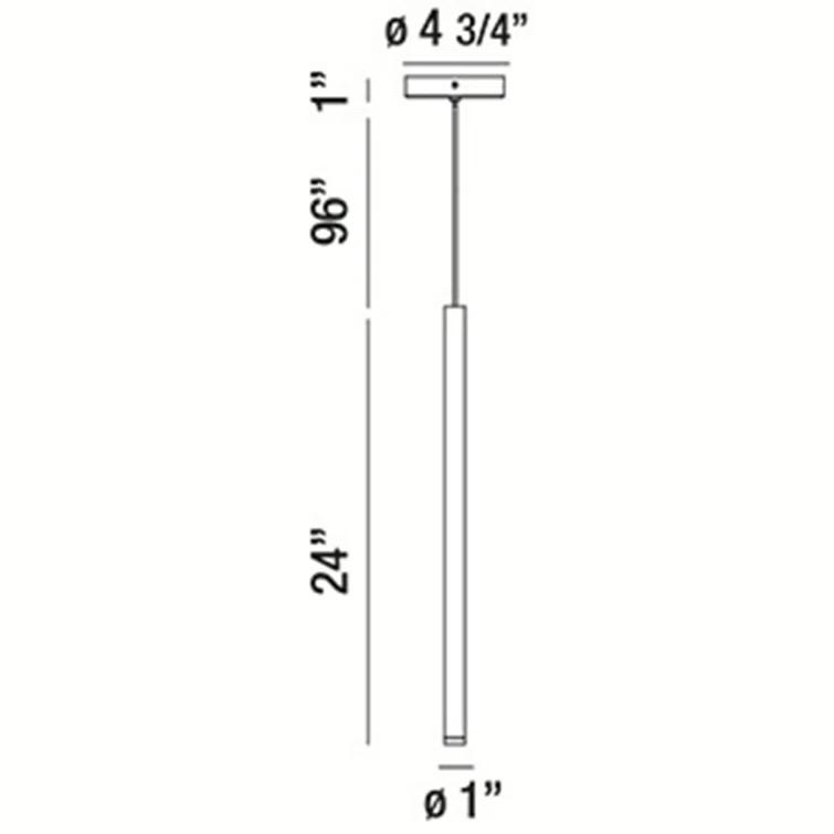 Navada 1 - Light LED Single Pendant