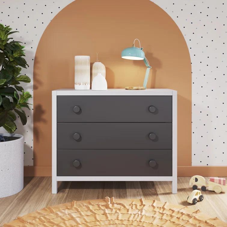 Orbit 42" Wide 3-Drawer Dresser