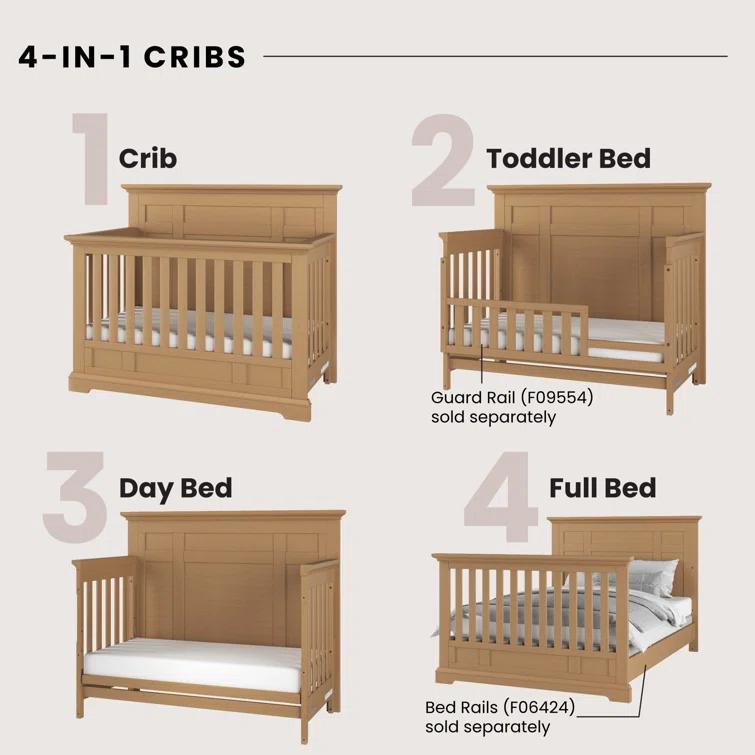 Jordyn 4-in-1 Convertible Crib