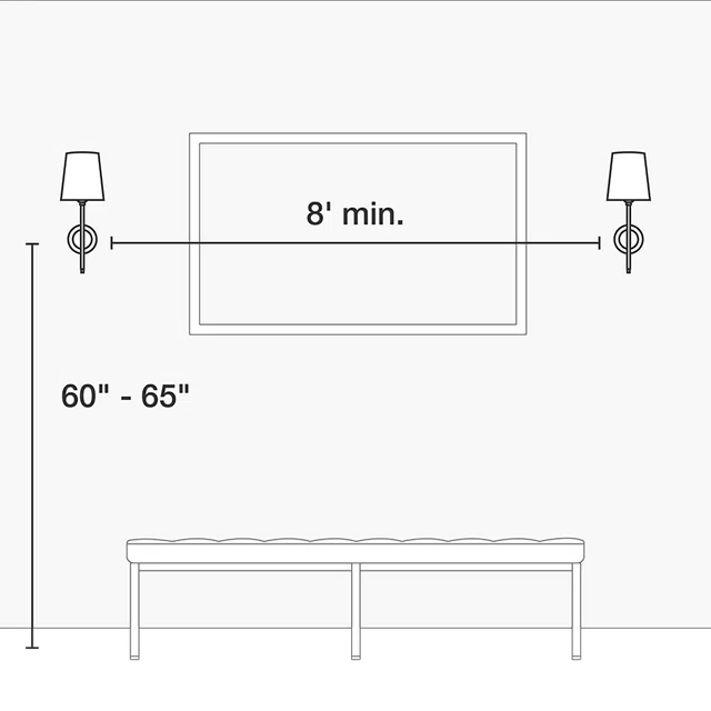 Patrice Deep Abyss 2-Light Rectangular Wall Sconce with Clear Panels