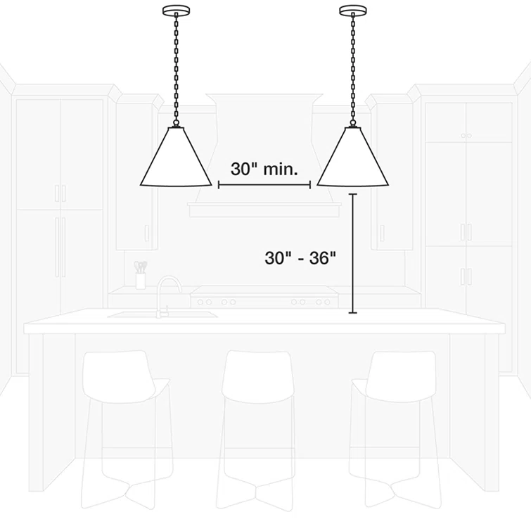 Zarra 3 - Light Unique/Statement Pendant