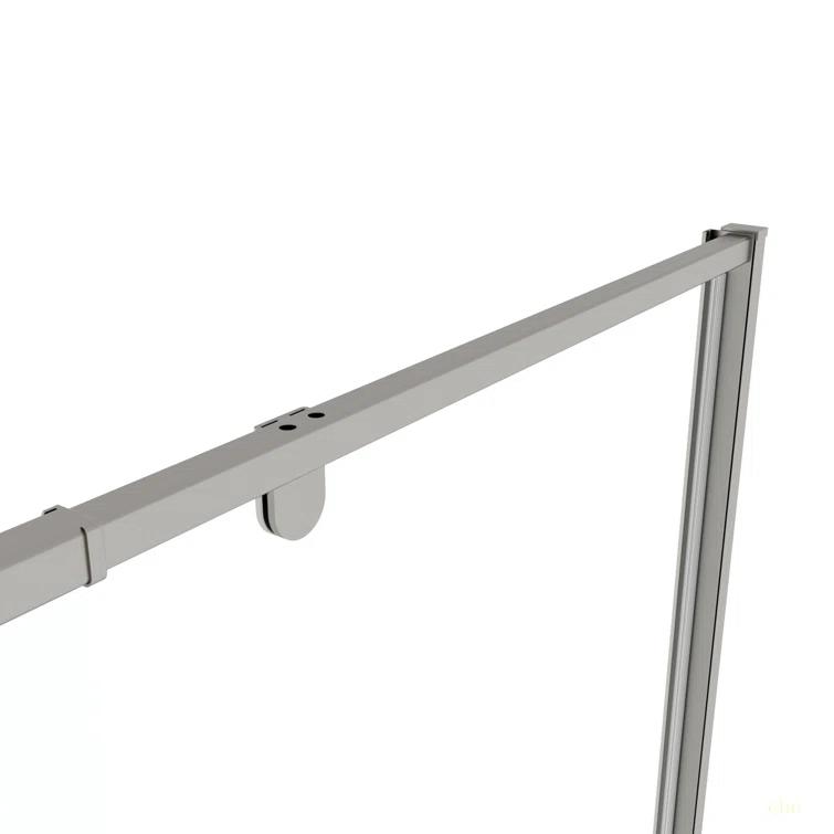 RAY'S RUGS & FLOORING LLC 12RRFR142461LTS 38-42" W x 71" H Pivot Frame Sliding Shower Door with 6mm Tempered Glass