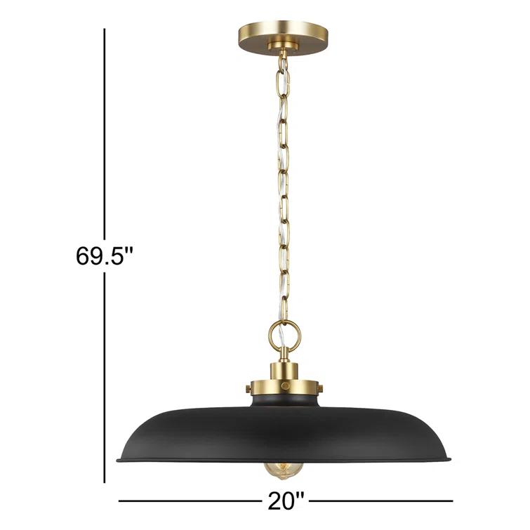 Tateos Single Light Dimmable Pendant