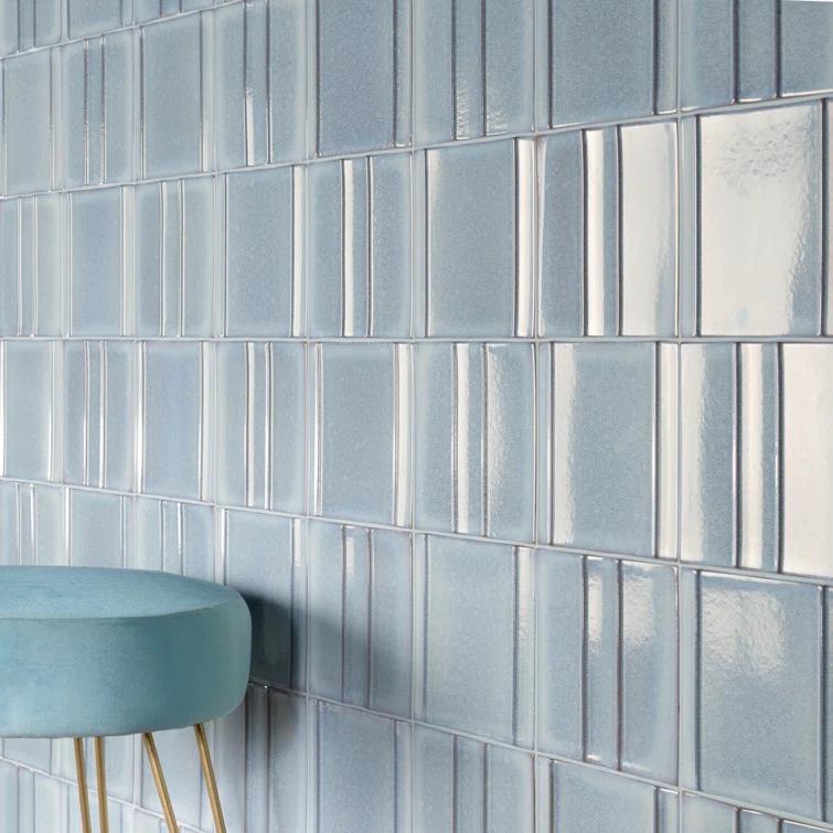 Ivy Hill Tile Metaru 5.82 In. X 5.82 In. 3D Polished Porcelain Wall Tile (7.82 Sq. Ft. / Case)